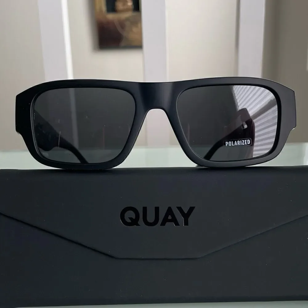 NWT QUAY Men’s Night Cap Polarized Sunglasses